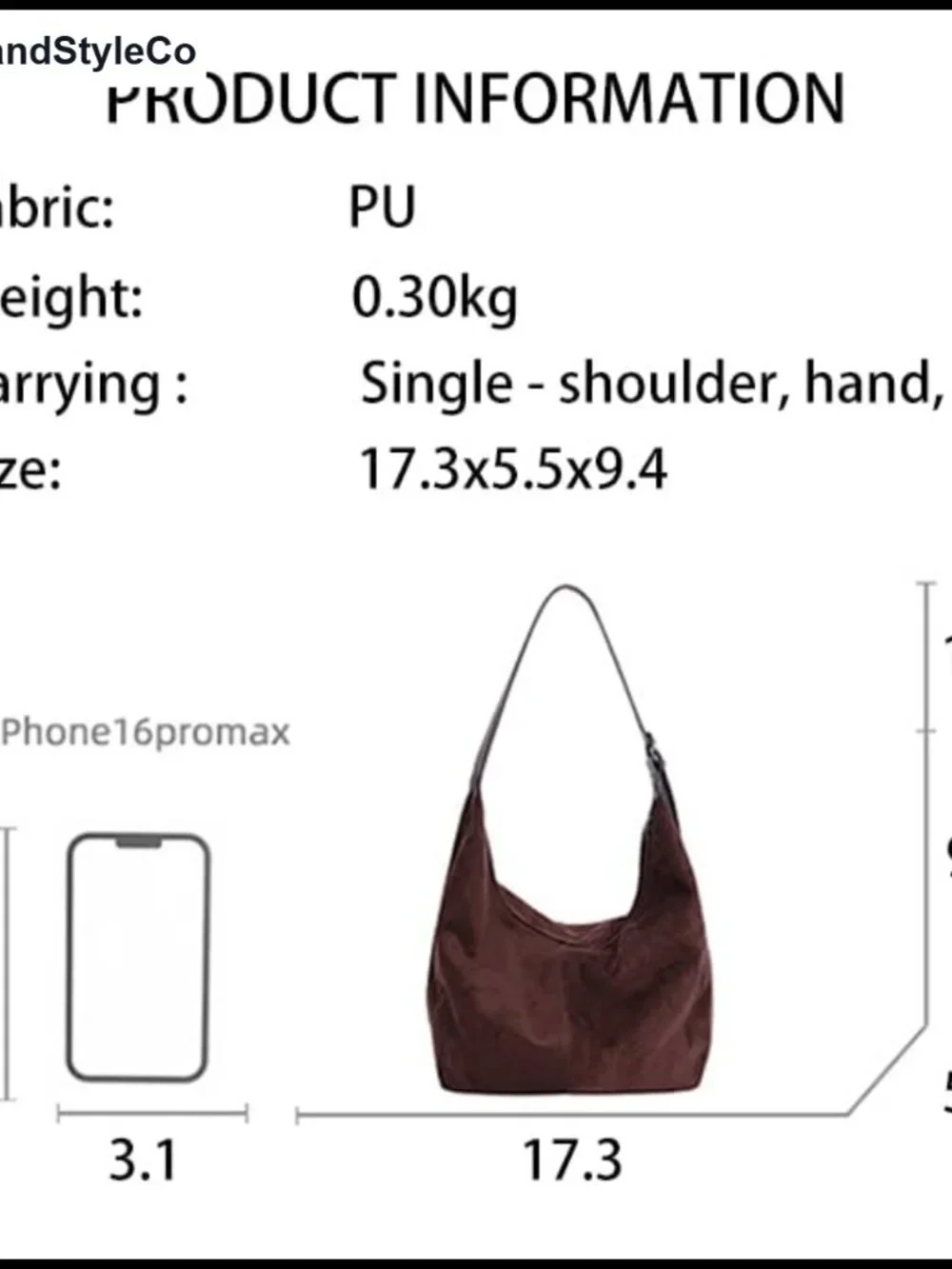 Suede PU Dumpling Hobo Bag Vintage Convertible Crossbody Handbag